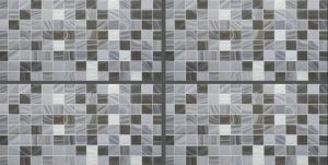 Gray & Black Patterned Tile TR3678 – 30x60 Glossy