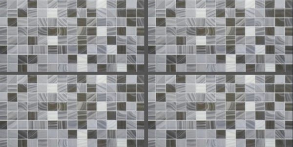 Gray & Black Patterned Tile TR3678 – 30x60 Glossy