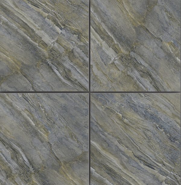 Black Stone-Look Rustic Tile ART601 – 60x60 Matte Rustic Finish