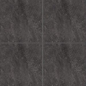 Black Concrete-Look Rustic Tile ART622 – 60x60 Matte Rustic Finish