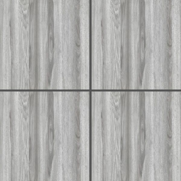 Gray Patterned Glossy Tile DW6602 – 60x60