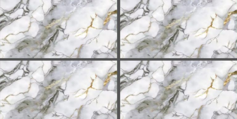 GP3604 white green gold marble look glossy tile 30x60 for walls and floors