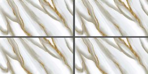 White, Gray & Gold Marble-Look Tile GP3605 – 30x60 Glossy