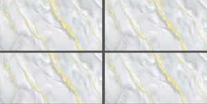 Gray & Gold Marble-Look Tile GP3607-1 – 30x60 Glossy