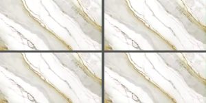 White, Gold & Gray Marble-Look Tile GP3610 – 30x60 Glossy