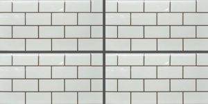White Patterned Glossy Tile GP3683 – 30x60 Modern Subway Look