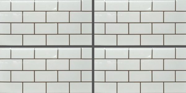 White Patterned Glossy Tile GP3683 – 30x60 Modern Subway Look