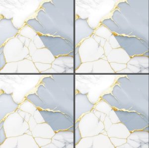 GP6615 Luxury Pure White Marble-Look Glossy Tile 60x60 GP6615 Luxury Pure White Marble-Look Glossy Tile 60x60