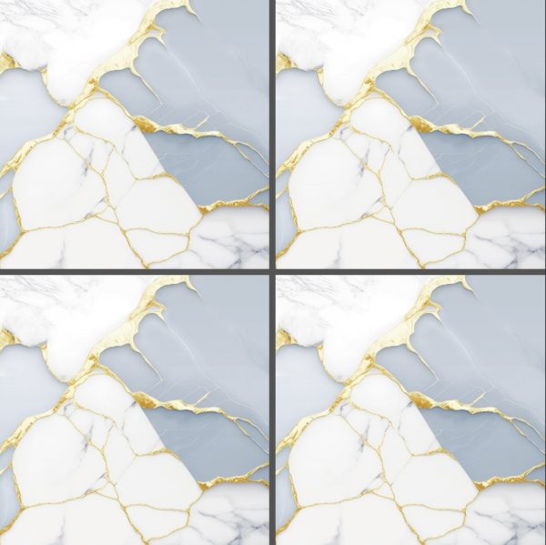 GP6615 Luxury Pure White Marble-Look Glossy Tile 60x60 GP6615 Luxury Pure White Marble-Look Glossy Tile 60x60