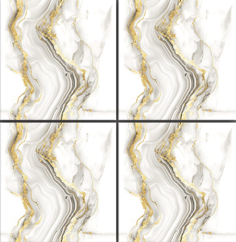 White Marble-Look Glossy Tile GP6621 – 60x60