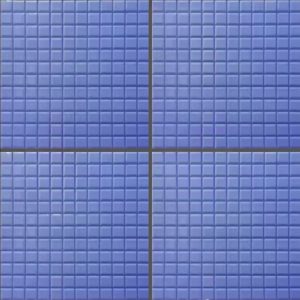 Blue Patterned Glass Tile H3301A – 30x30