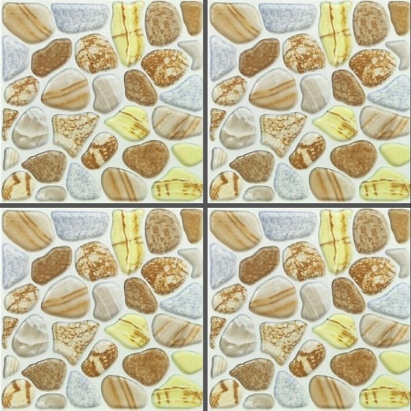 Brown Stone-Look Glass Tile H3304 – 30x30