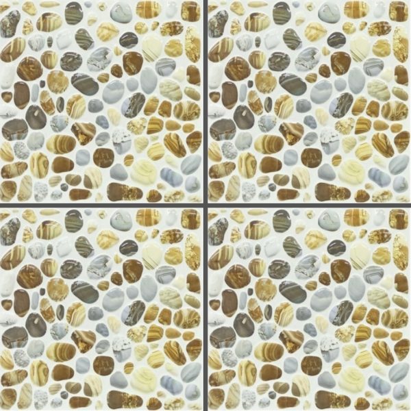 Brown Stone-Look Glass Tile H3310 – 30x30