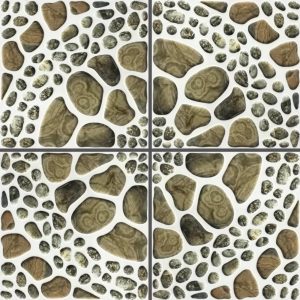 Brown Stone-Look Glass Tile H3312 – 30x30