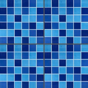 Blue Glass Mosaic Tile H3318C – 30x30