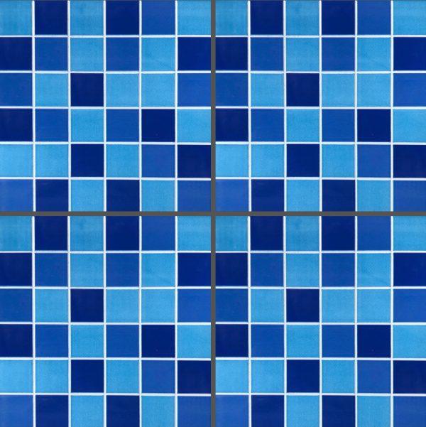 Blue Glass Mosaic Tile H3318C – 30x30
