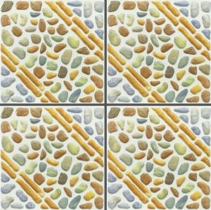 Brown Stone-Look Glass Tile H3326 – 30x30