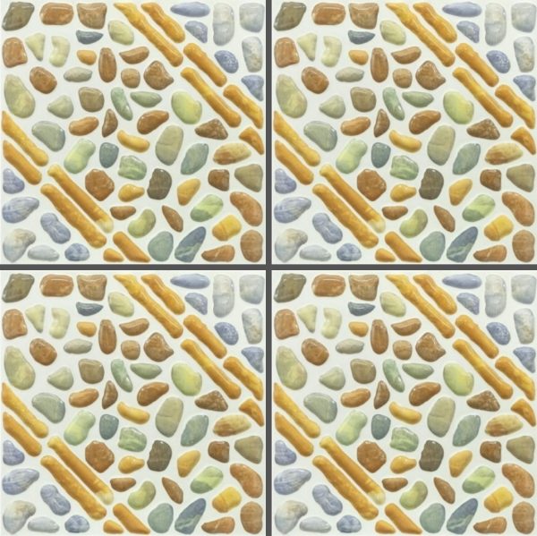 Brown Stone-Look Glass Tile H3326 – 30x30