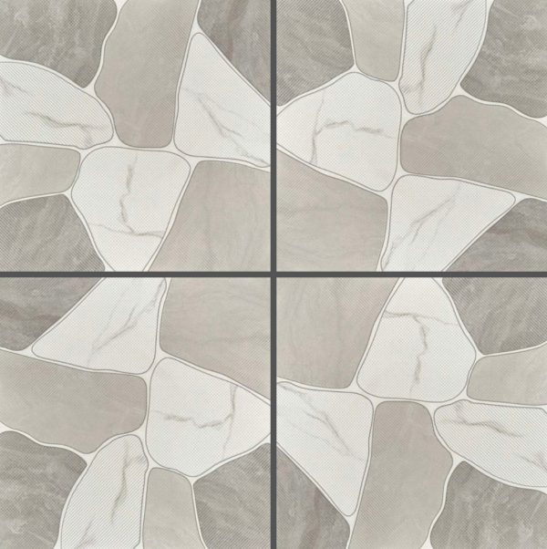 PG3304 gray stone-look pearl glazed tile – 30x30 with uniform stone pattern