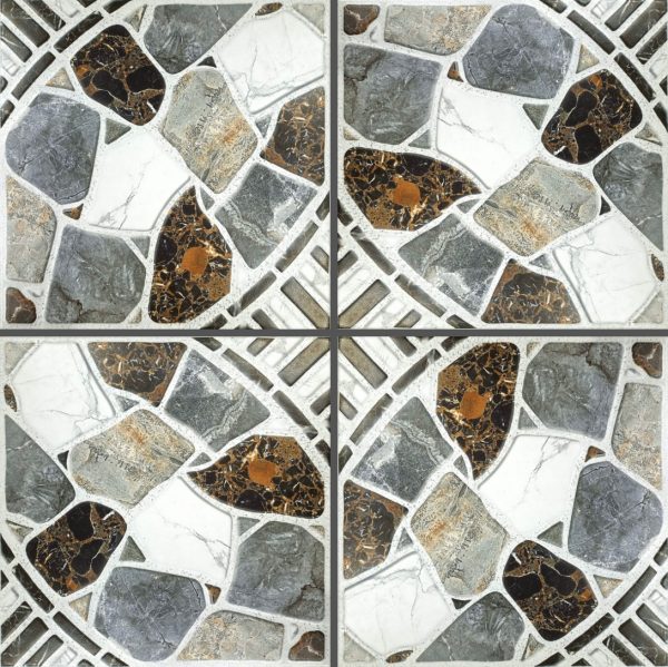 RC3356 Gray Stone-Look Rustic Tile – 30x30 RC3356 gray stone-look rustic tile 30x30 for outdoor and indoor flooring