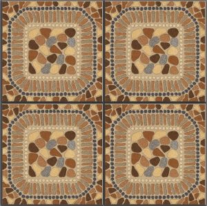 Brown Patterned Rustic Tile RC4411
