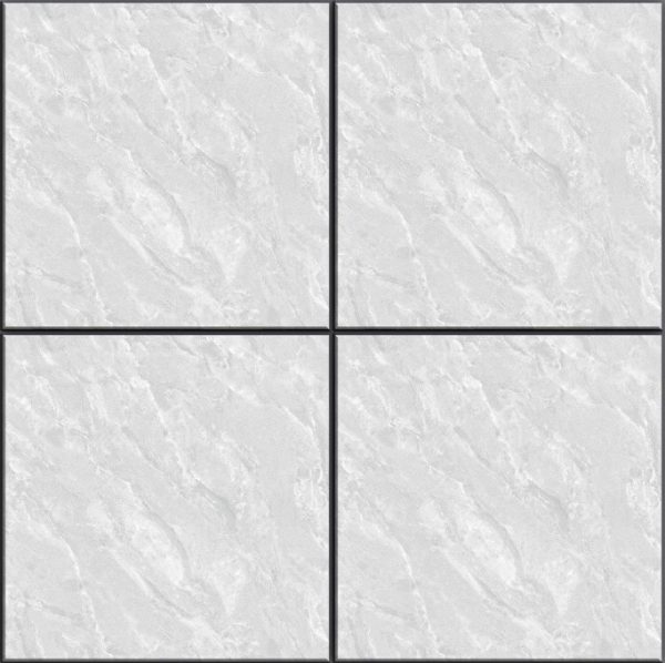 Gray Marble-Look Matte Tile RC4419