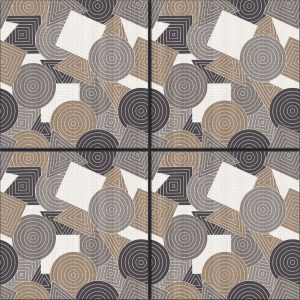 Brown Patterned Rustic Tile RC4481