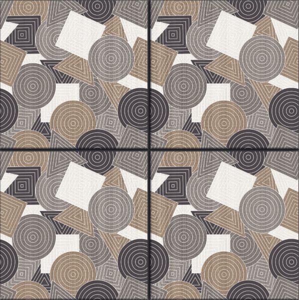 Brown Patterned Rustic Tile RC4481