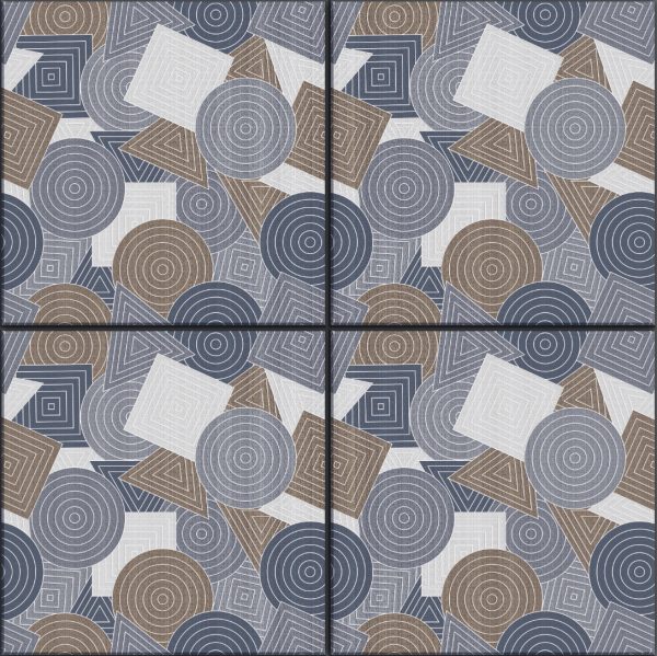 Patterned Rustic Tile RC4482 – 40x40 Rustic Matte