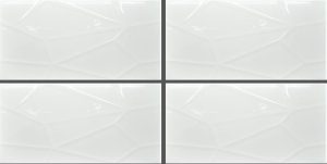 White Patterned Tile TR3617w – 30x60 Glossy