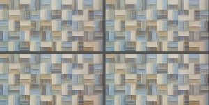 Blue & Brown Patterned Tile TR3652 – 30x60 Glossy