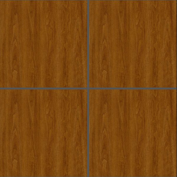 Brown Wood-Look Rustic Tile YW6608 – 60x60 Matte Finish