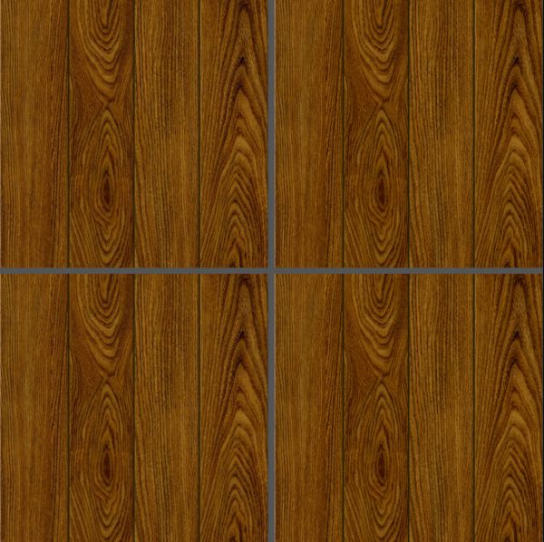 Brown Wood-Look Rustic Tile YW6615 – 60x60 Matte Finish