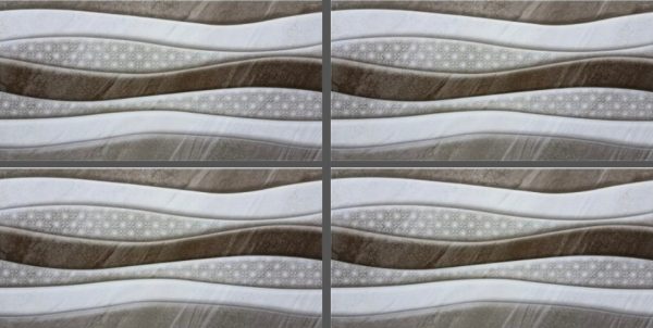 White & Brown Patterned Tile GP3627 – 30x60 Glossy