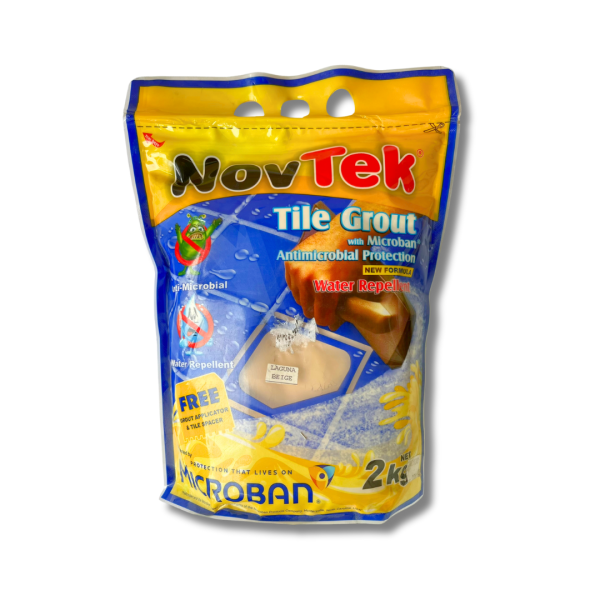 2 KG NovTek Tile Grout 103 Laguna Beige