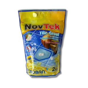 NovTek Tile Grout El Nido Blue 2kg | Antimicrobial & Water-Repellent