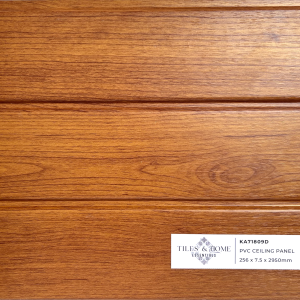 KA71809D PVC Ceiling Panel Reddish Brown