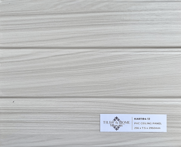 KA81184-1J PVC Ceiling Panel Grayish White