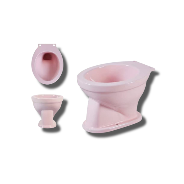 8018-P-PINK 8018-P-Pink Pail Flush Bowl
