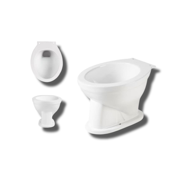 8018-W-WHITE 8018-W-White Pail Flush Bowl