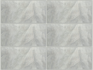 GW3638 - GLOSSY 30X60 GW3638 gray marble-look glossy porcelain tile 30x60 for walls and floors