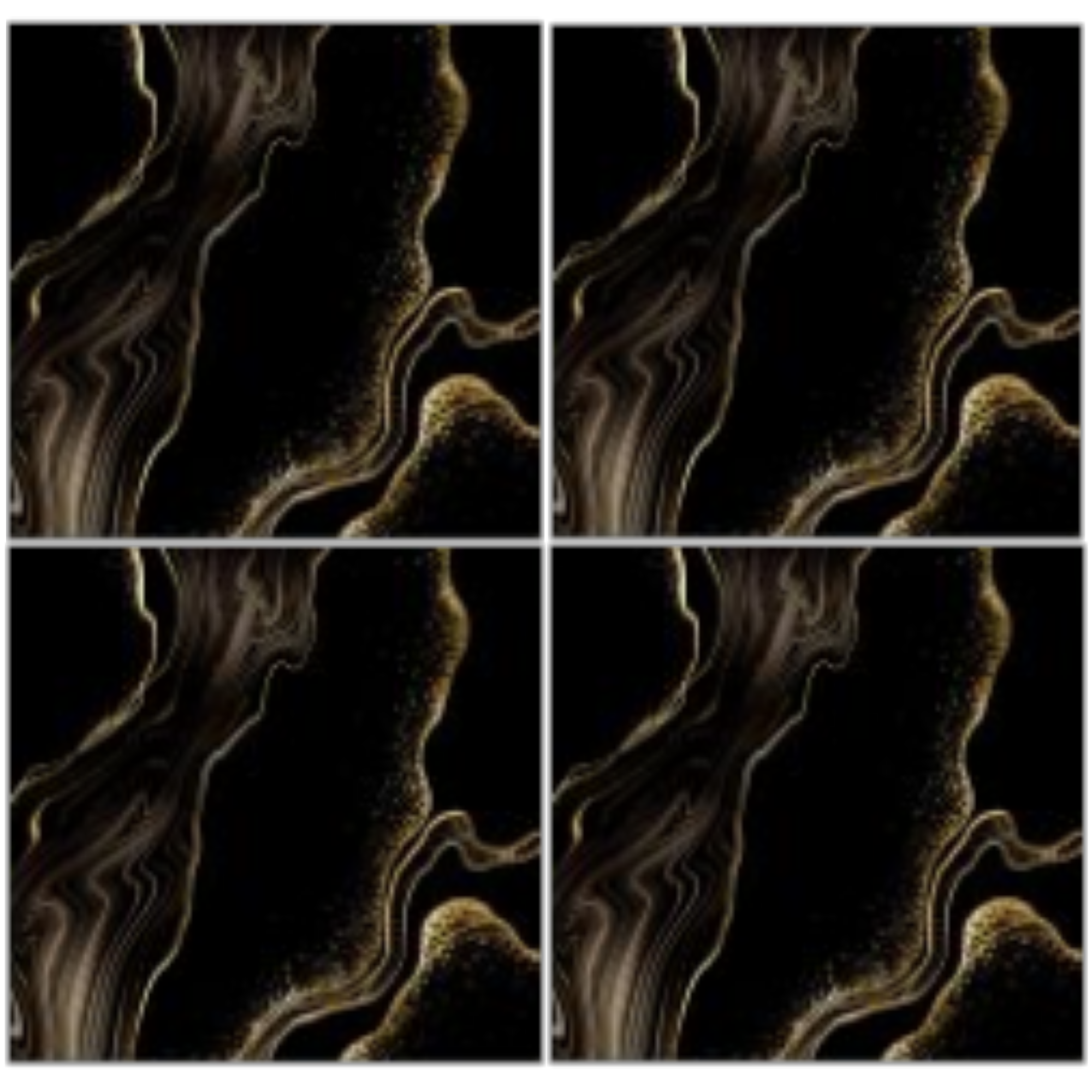LBK6251H black marble look glazed porcelain tile 60x60 with flowing gold marble pattern