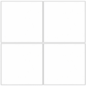 LSG4400 white glazed ceramic tile 40x40 clean plain design