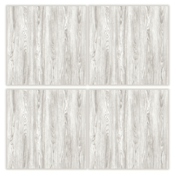 LSG4413 gray white wood-look glazed porcelain tile 40x40 natural wood grain design