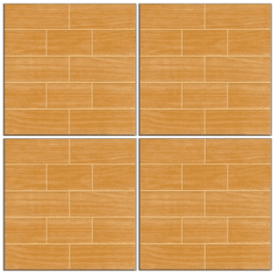 LSG4419 brown wood-look brick glazed porcelain tile 40x40 wood grain pattern
