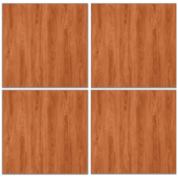 LSG4425 wood-look glazed porcelain tile 40x40 brown natural wood grain design