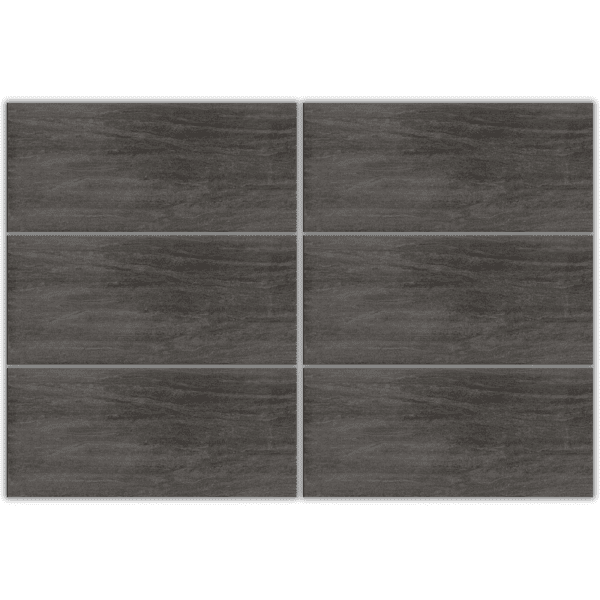 LSY306011P dark gray wood-look matte porcelain tile 30x60 natural grain texture