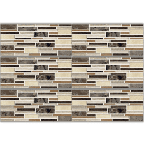 LTG336603 brown patterned glazed porcelain tile 30x60 decorative stone look wall tile