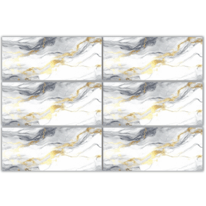 LTG336616 marble look glazed porcelain tile 30x60 white gray gold marble design