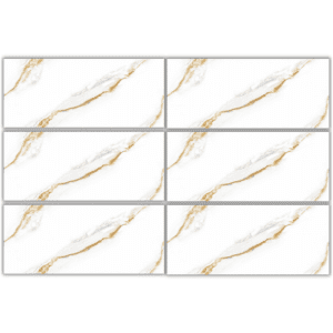 LTG336618 white marble gold vein glazed porcelain tile 30x60 luxury marble design